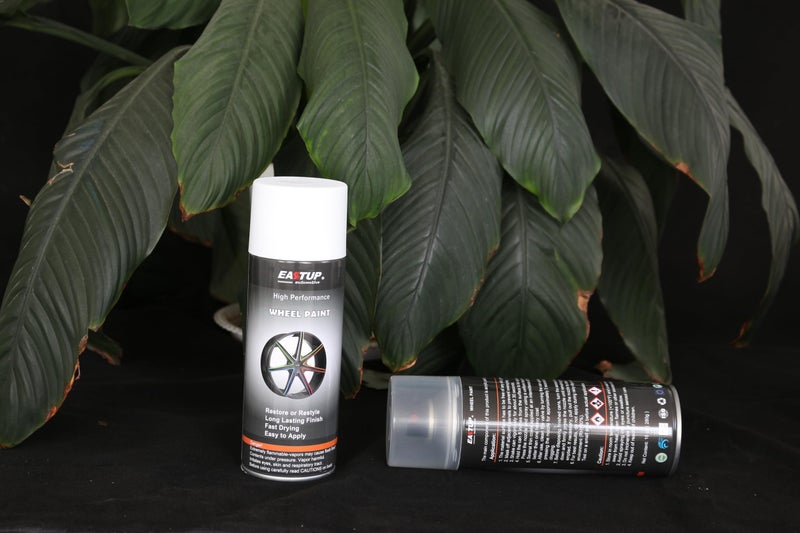 EASTUP Premium Clear Acrylic Enamel Wheel Paint - Brilliant Finish, High Durability, Fade-resistant, Quick Drying Rim Coating Spray Paint. - Image 4